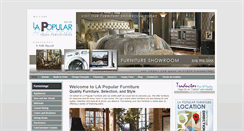 Desktop Screenshot of lapopularvalley.com